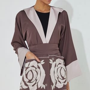 Rosette Abaya - Women's Abayas 1