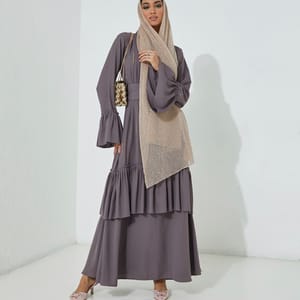 Rosette Abaya - Women's Abayas 1
