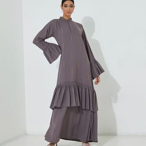Women's Pleated Abaya