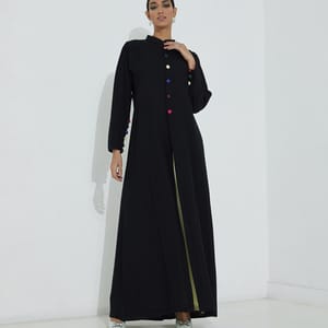 ColorButton Abaya Rosette Abaya - Women's Abayas