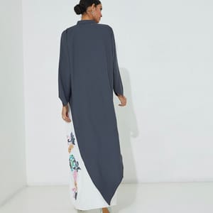 D-Motifs Abaya Rosette Abaya - Women's Abayas 2