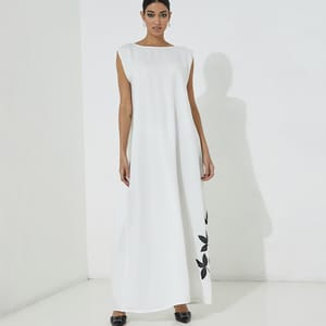 Rosette Abaya - Women's Abayas 4