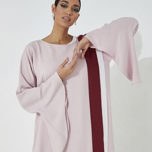 Linerose Abaya Rosette Abaya - Women's Abayas 2