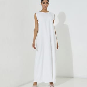 Linerose Abaya Rosette Abaya - Women's Abayas 3