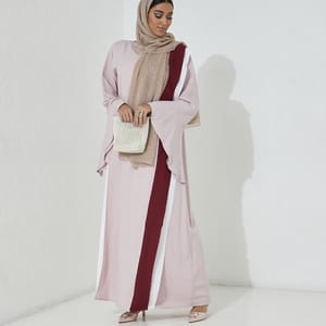 Linerose Abaya Rosette Abaya - Women's Abayas 4