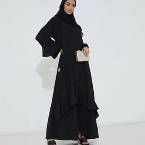 Rosette Abaya - Women's Abayas 3