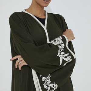 Rosette Abaya - Women's Abayas 2