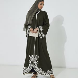 Rosette Abaya - Women's Abayas 3