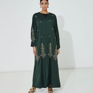 Rosette Abaya - Women's Abayas 1