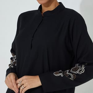 Rosette Abaya - Women's Abayas 1