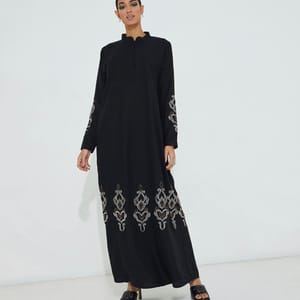 Rosette Abaya - Women's Abayas 3