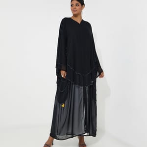 Rosette Abaya - Women's Abayas 2