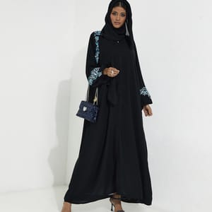 Rosette Abaya - Women's Abayas 1