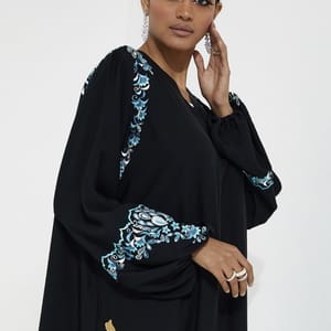 Rosette Abaya - Women's Abayas 3