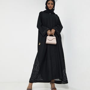 Rosette Abaya - Women's Abayas 3