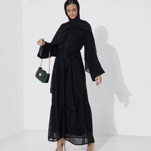 Rosette Abaya - Women's Abayas 2