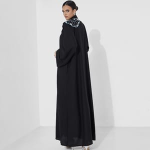 Bluepearle Abaya Rosette Abaya - Women's Abayas 3