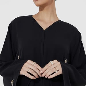 Rosette Abaya - Women's Abayas 2