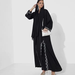 Rosette Abaya - Women's Abayas 3