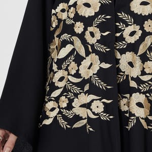Rosette Abaya - Women's Abayas 1
