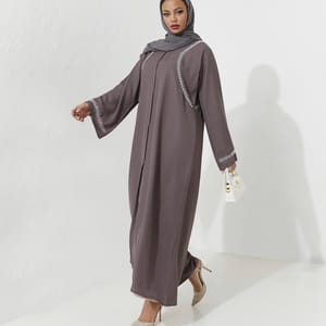 Rosette Abaya - Women's Abayas 3