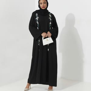 Rosette Abaya - Women's Abayas 3