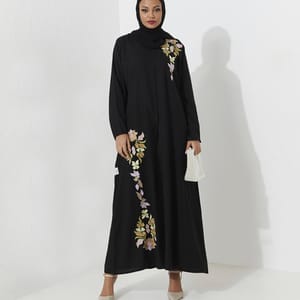 Rosette Abaya - Women's Abayas 3