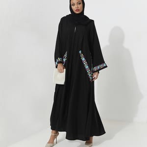 Rosette Abaya - Women's Abayas 3
