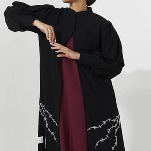 Rosette Abaya - Women's Abayas 3