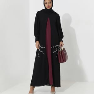 Rosette Abaya - Women's Abayas 4