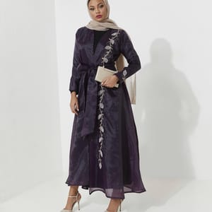 Rosette Abaya - Women's Abayas 3
