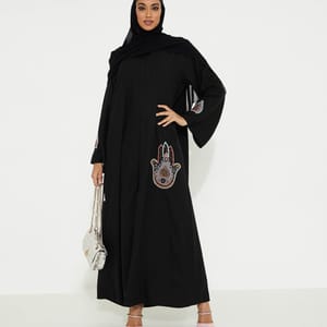 Rosette Abaya - Women's Abayas 1