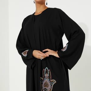 Rosette Abaya - Women's Abayas 3
