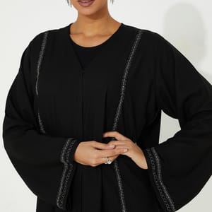 Rosette Abaya - Women's Abayas 2