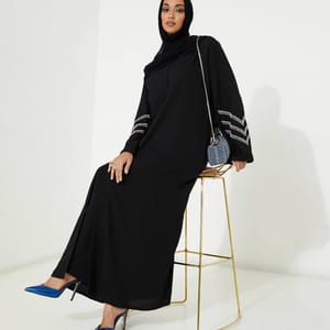 Rosette Abaya - Women's Abayas 3