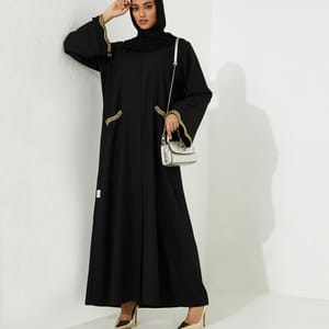 Rosette Abaya - Women's Abayas 3
