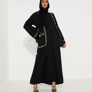 Rosette Abaya - Women's Abayas 3