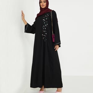 Rosette Abaya - Women's Abayas 3