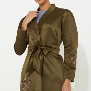 Rosette Abaya - Women's Abayas 2