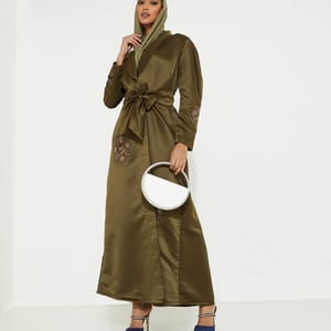 Rosette Abaya - Women's Abayas 3