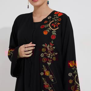 Rosette Abaya - Women's Abayas 2