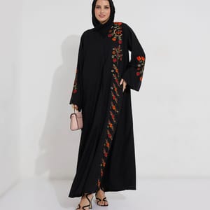 Rosette Abaya - Women's Abayas 3