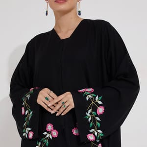 Rosette Abaya - Women's Abayas 2