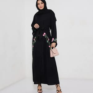 Rosette Abaya - Women's Abayas 3