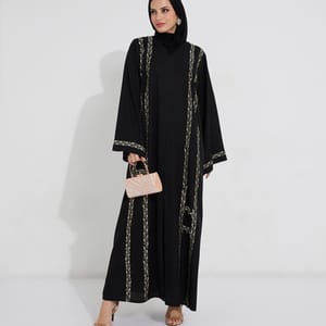 Rosette Abaya - Women's Abayas 3