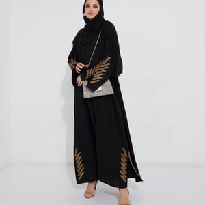 Rosette Abaya - Women's Abayas 3
