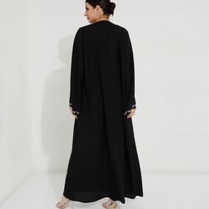Scattering Stones Abaya Rosette Abaya - Women's Abayas 1