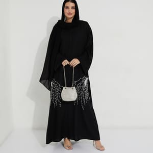 Rosette Abaya - Women's Abayas 3