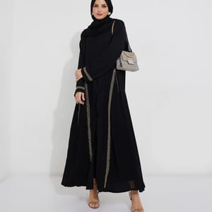 Rosette Abaya - Women's Abayas 3
