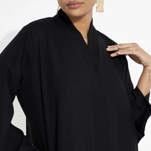Women's Black 33-C Abaya - Abayas 1